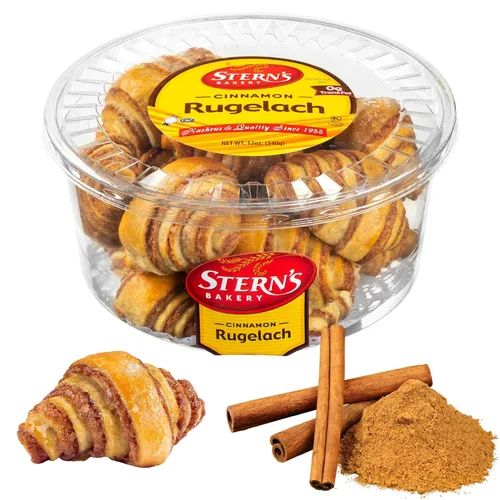 Rollos de canela | Bollos de canela | Pastelería de desayuno | Rugelach Pasteles Croissants de canela | Sin colorantes añadidos | Sin lácteos y