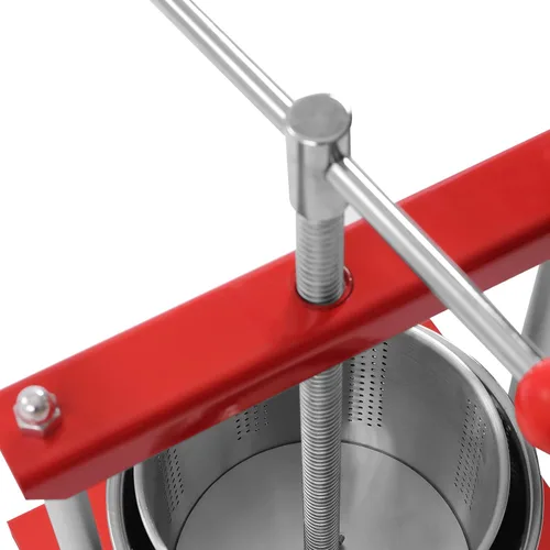 Miniatura 7 de Fruit Wine Press 1.6 Gallon Stainless Steel Manual Juice Maker 100% Nature Juice Making, Apple Grape Berry Vegetables Crusher, Olive Oil Cider