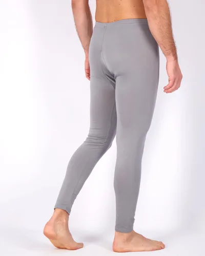 Miniatura 3 de Real Essentials Paquete de 3: ropa interior térmica para hombre, capa base, pantalones con forro polar con bragueta – parte inferior larga