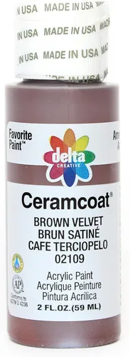 Miniatura 63 de Delta Creative Ceramcoat - Pintura acrílica en varios colores (2 onzas), 2436, carbón