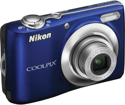 Miniatura 6 de Nikon Coolpix L22 Cámara digital de 12.0MP con zoom óptico de 3.6x y LCD de 3.0 pulgadas (rojo primario)