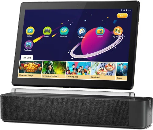 Miniatura 4 de Lenovo Smart Tab M10 HD Tablet Android de 10.1 pulgadas de 16 GB con base de carga habilitada para Alexa incluida, Android Pie, ZA510007US, negro