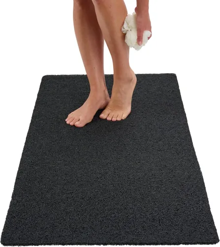 Miniatura 130 de Tapete de ducha antideslizante para bañera - Tapete de baño de lufa para baño - Tapete de baño de 40 x 16 pulgadas - Alfombra de baño antideslizante