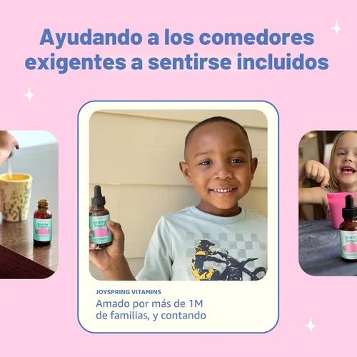 Miniatura 4 de JoySpring Suplemento de brócoli para niños Gotas de Sulforafano y Bacopa Monnieri Apoya la función cognitiva Vegano y apto para niños