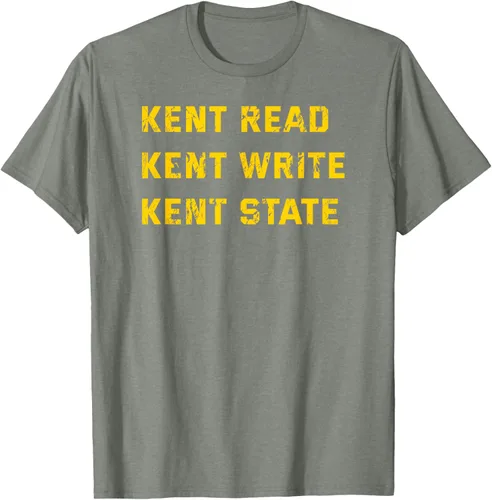 Miniatura 5 de University Apparel Kent Read, Kent Write, Kent State Camiseta, Azul / Patchwork, S