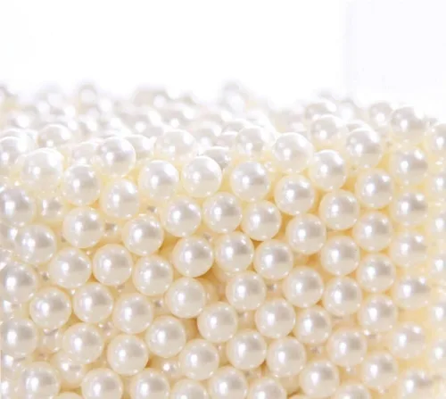 Miniatura 6 de Cuentas de maquillaje para pinceles, perlas de imitación artísticas, 1500 cuentas redondas de perlas rosas para sujetar brochas de maquillaje, lápiz