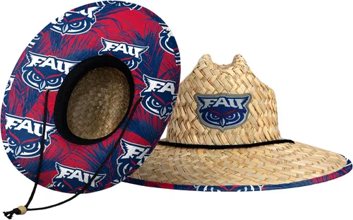 Miniatura 43 de FOCO - Sombrero de paja con logotipo de equipo universitario de NCAA y estampado floral para hombre TEAM LOGO