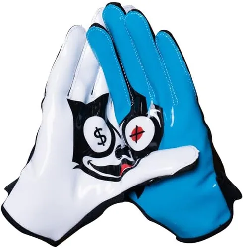 Miniatura 9 de EVO2 Youth Football Gloves – Sticky Grip ProTac Palms, Lightweight Breathable Mesh Fit, SFIA – Kids Football Gloves