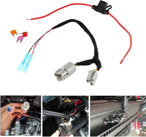 Miniatura 5 de RED WOLF Para Jeep Wrangler JK JKU TJ Unlimited OEM Power Outlet de 12 voltios Adaptador de corriente para Jeep Wrangler JK JKU TJ Unlimited 12 Volt