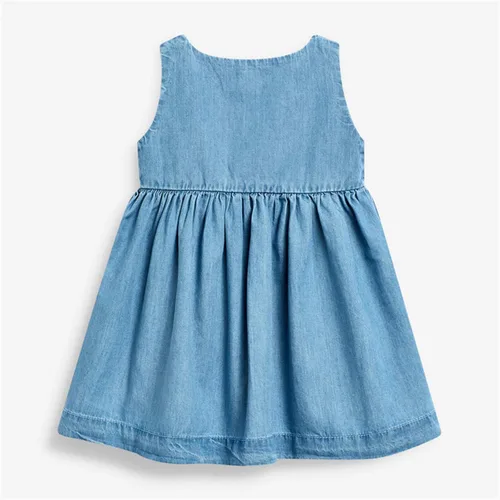Miniatura 3 de HILEELANG Vestidos de manga corta para niñas pequeñas
