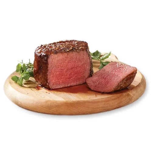 Filet Mignon Steak Premium Super Trimmed™, envejecido hasta 28 días - Filete de lomo de res cortado a mano e instrucciones de cocina de Kansas City