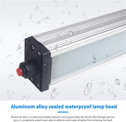 Miniatura 8 de Luz de trabajo magnética, luz LED para máquina con 44 LED, resistente al agua con cuello de cisne de 19 pulgadas, clasificación IP66, 800 lúmenes