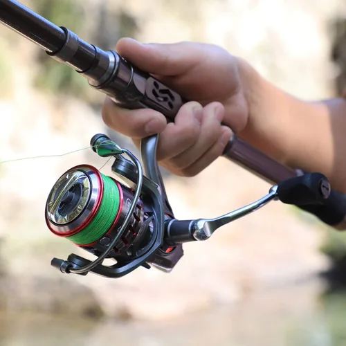 Miniatura 6 de Sougayilang - Combos de carretes y cañas de pescar, fibra de carbono 24 toneladas, carretes y cañas telescópica portátiles para viajes, pesca