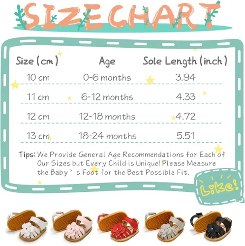 Miniatura 6 de KIDSUN Sandalias para bebés, niñas y niños, suela de goma antideslizante, para verano, playa, al aire libre, zapatos para cuna