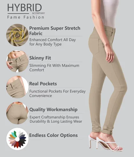 Miniatura 2 de Hybrid & Company Jeans ajustados súper elásticos y cómodos para mujer