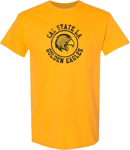 Miniatura 63 de UGP Campus Apparel AS04 - Camiseta con logotipo de círculo envejecido