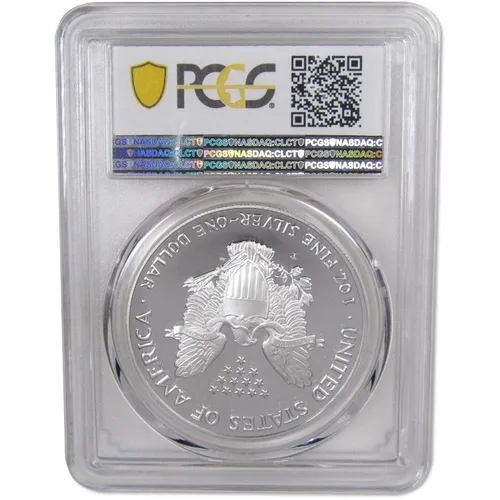 Miniatura 2 de 1993 P American Silver Eagle PR 70 DCAM PCGS Lingotes Prueba SKU: IPC5133
