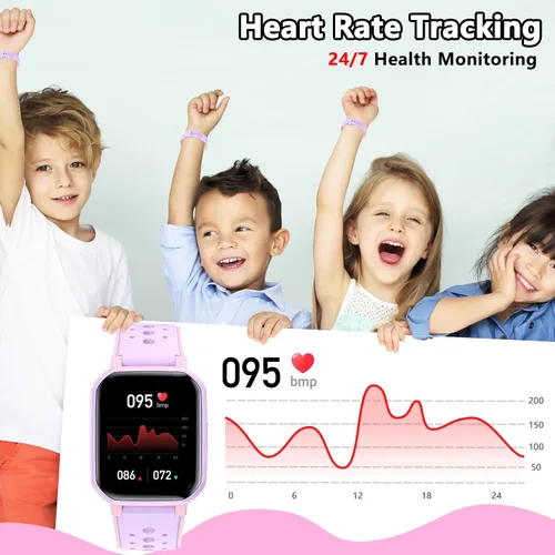 Miniatura 4 de Reloj inteligente para niños y adolescentes, no necesita teléfono, rastreador de actividad física para niños y niñas, reloj con 19 modos deportivos