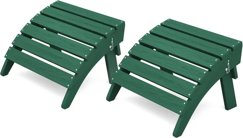 Miniatura 25 de KINGYES Otomana Adirondack plegable para silla Adirondack, Aruba