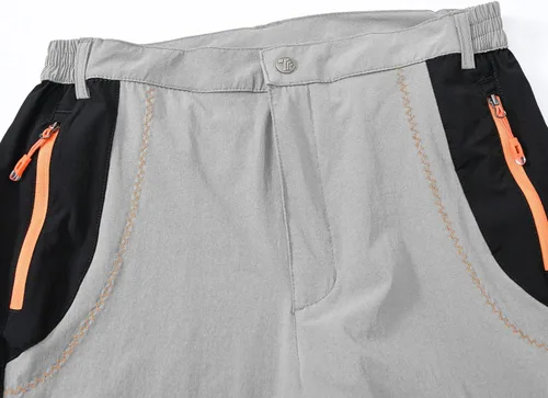 Miniatura 12 de TBMPOY Pantalones cargo de senderismo para hombre, ligeros, impermeables, de secado rápido, pantalones de montaña, pesca, camping