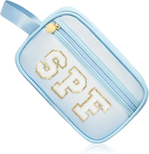 Miniatura 17 de COSHAYSOO Bolsas transparentes para aperitivos, bolsa de viaje para mujeres y niñas, lindas vacaciones de verano, playa, piscina, día del lago