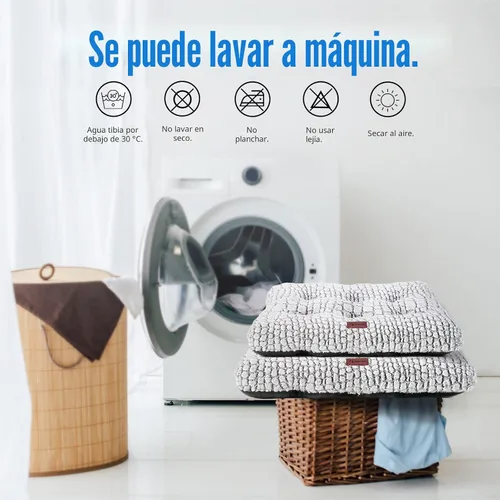 Miniatura 5 de Almohadilla de cama para jaula de perros - Cojín alfombrilla suave y esponjoso para mascotas para perros pequeños, almohadilla antideslizante