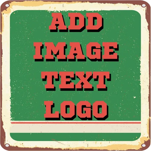 Miniatura 10 de Letreros de metal personalizados, 18 x 6 pulgadas, póster retro personalizado con foto y texto para decoración de pared al aire libre e