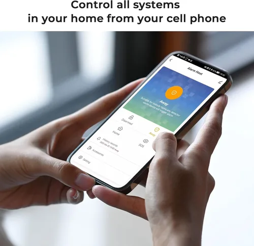 Miniatura 3 de Sistema de alarma para seguridad del hogar, sistema de alarma inteligente para el hogar, sistema de alarma inalámbrica WiFi para el hogar