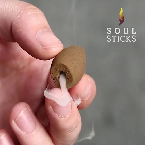 Miniatura 5 de Soul Sticks Soporte de incienso de reflujo fuente de cascada para el hogar, oficina, yoga, decoración de habitación y aromaterapia con 1 paquete