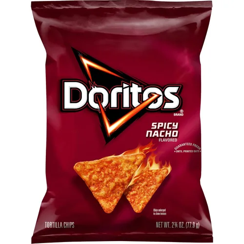 Miniatura 3 de Doritos Chips de tortilla saborizados, nacho picante, 42 onzas (paquete de 4)