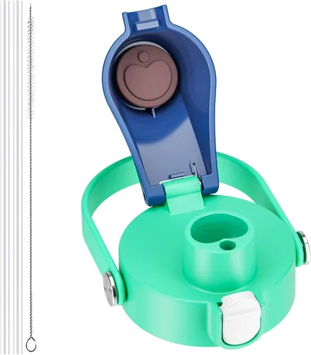 Miniatura 12 de Tapa 2 en 1 para tazas Owala Freesip, tapa de repuesto para Owala de 16 onzas, 24 onzas, 25 onzas, 32 onzas, 40 onzas, tapa superior de botella