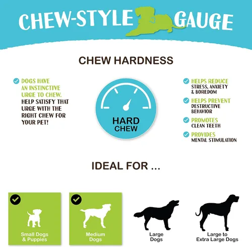 Miniatura 4 de Raw Paws Himalayan Yak masticables para perros, masticables pequeños (10 unidades) – Empaquetados en Estados Unidos – Queso tibetano de yak