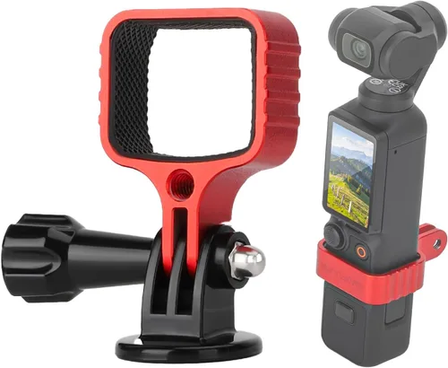 Miniatura 9 de Pocket3 Aluminum Adapter Mount for DJI Osmo Pocket 3 Camera Expansion Accessories 1/4'' Thread Connect Tripod Head Strap Bike Clamp Extension Rod
