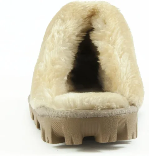 Miniatura 5 de CLPP'LI Pantuflas de invierno cálidas de piel sintética para mujer