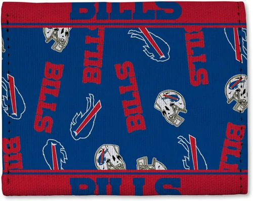 Miniatura 16 de Rico Industries Billetera triple de lona de la NFL - Gran accesorio