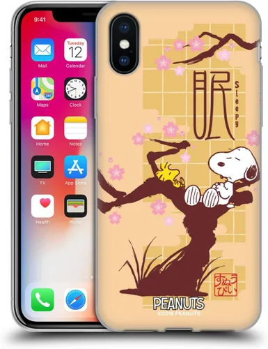 Miniatura 139 de Carcasa de gel para iPhone 7 Plus/iPhone 8 Plus, diseño de Snoopy Oriental de Peanuts, Badges