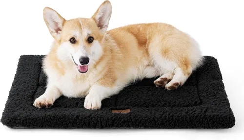 Miniatura 13 de Bedsure Cama Lavable para Jaula de Perro para Perros Pequeños, Alfombra de Espuma Suave para Suelo de Mascotas, Almohadilla Versátil y Ligera