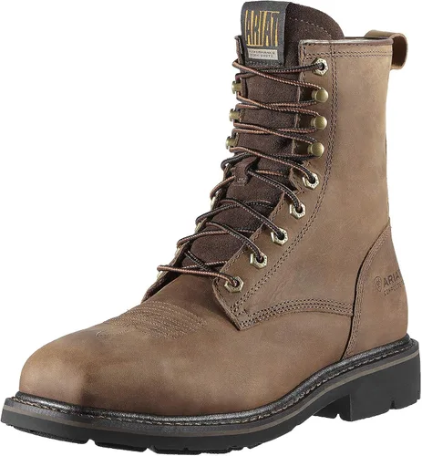 Miniatura 7 de Ariat Botas de trabajo Cascade de 8 pulgadas de ancho con punta cuadrada para hombre
