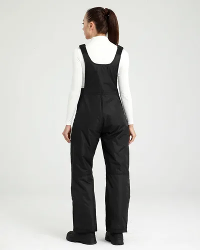 Miniatura 7 de Sportneer Pantalones de nieve para mujer, pantalones de esquí con aislamiento esencial para mujer, overol para esquí y snowboard
