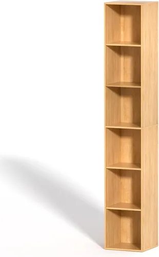 Miniatura 11 de Organizador de almacenamiento de 3 cubos, estantería baja de 3 niveles, organizador de almacenamiento independiente para oficina en casa, estante