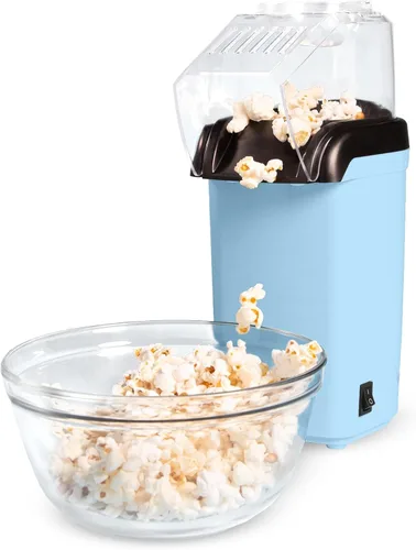 Miniatura 8 de Tasty palomitas de maíz con aire caliente, palomitas saludables y deliciosas en minutos, rápidas y fáciles de usar, taza medidora incorporada