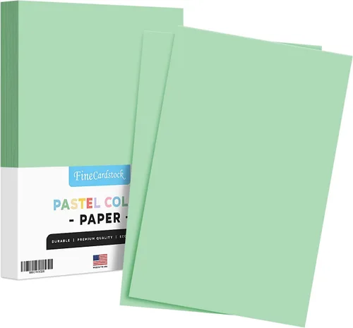 Miniatura 15 de Papel de color pastel azul, perfecto para documentos, invitaciones, carteles, volantes, menús, artes y manualidades, 11 x 17 pulgadas, papel regular
