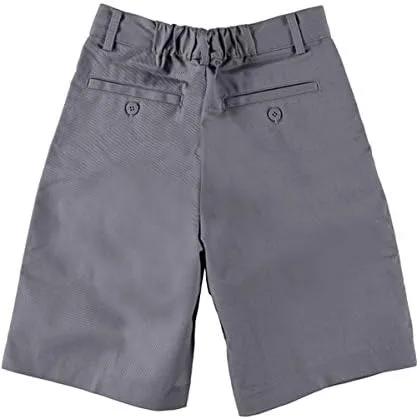 Miniatura 4 de Uniforme corto plisado universal para niños, Gris, 4