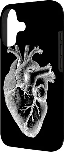Miniatura 2 de Anatomical Human Heart Doctor Gift Heart Anatomy Case for iPhone 17