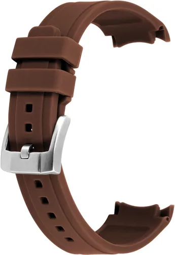 YISIWERA Correa de reloj de silicona de alta calidad con extremos curvados universales de goma para hombres y mujeres de 0.709in, 0.787in, 0.866in,