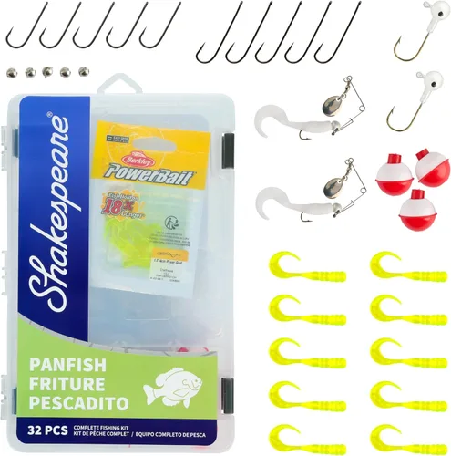 Miniatura 10 de Shakespeare Kit de aparejos de pesca para atrapar más peces Walleye