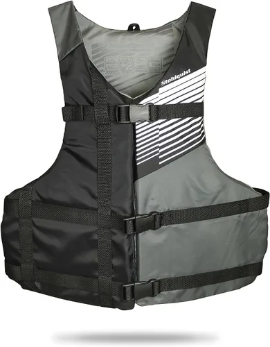 Miniatura 8 de Stohlquist Chaleco salvavidas Fit Youth – Aprobado por la Guardia Costera, PFD de alta movilidad, espuma de flotabilidad, totalmente ajustable