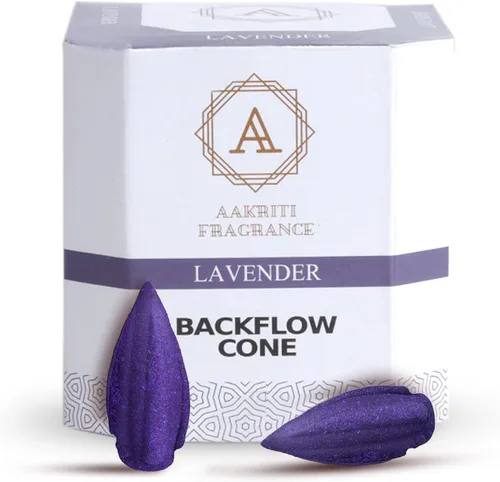 Miniatura 18 de Conos de cascada de incienso natural de flujo de retorno, forma única para incienso de reflujo, para oración, meditación, relajación (25 piezas)