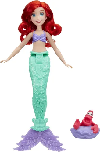 Disney Princess Ariel - Muñeca de moda con cambio de color
