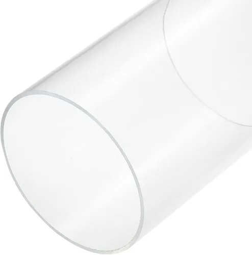 Miniatura 43 de MECCANIXITY Tubo acrílico transparente rígido redondo tubo 145 mm (5.7 ") ID 150 mm (6") OD 6" para lámparas y linternas, sistema de refrigeración